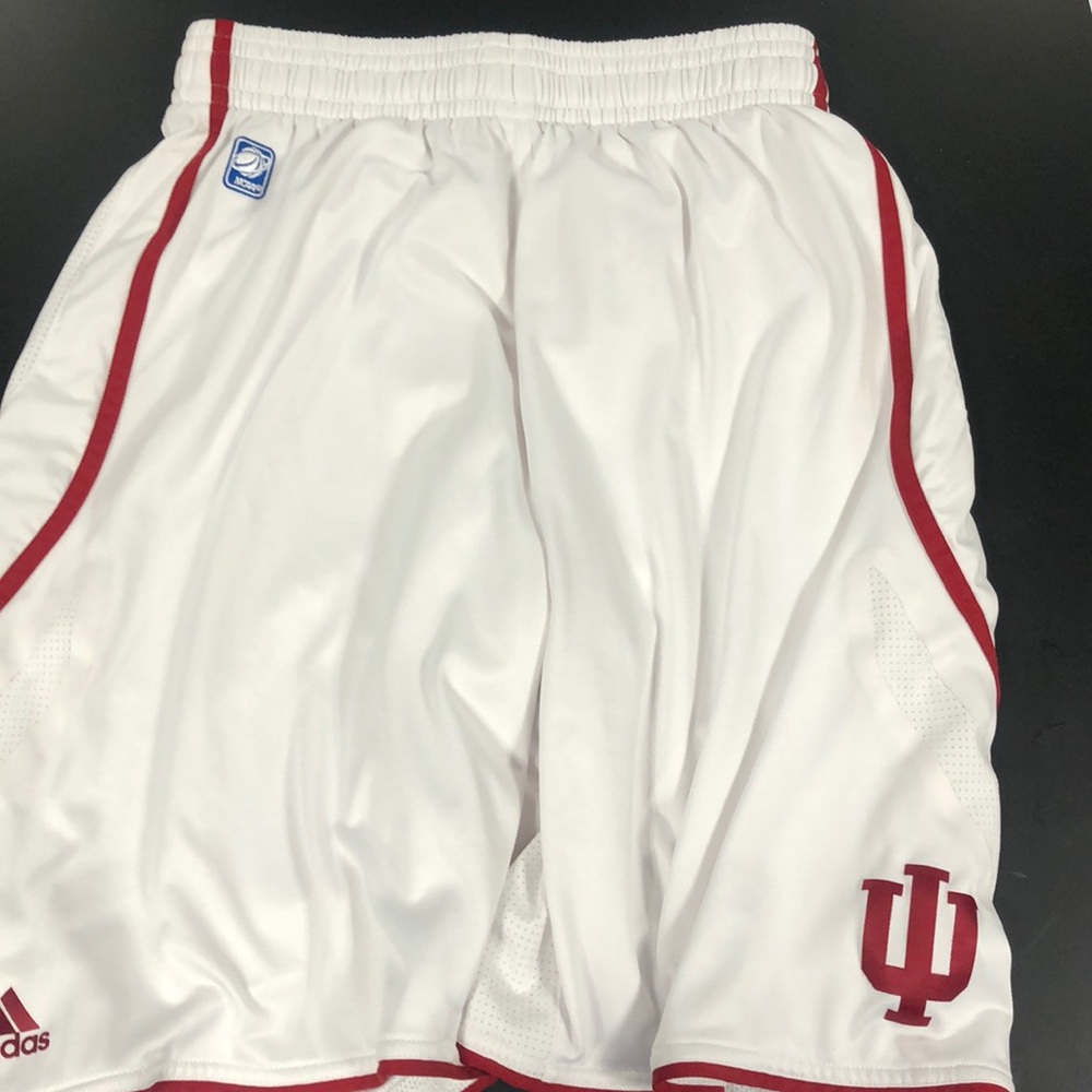 White IU Basketball shorts